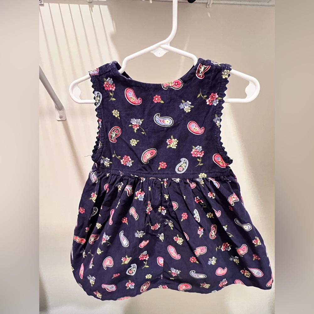 VINTAGE McKids Floral Paisley Baby Dress